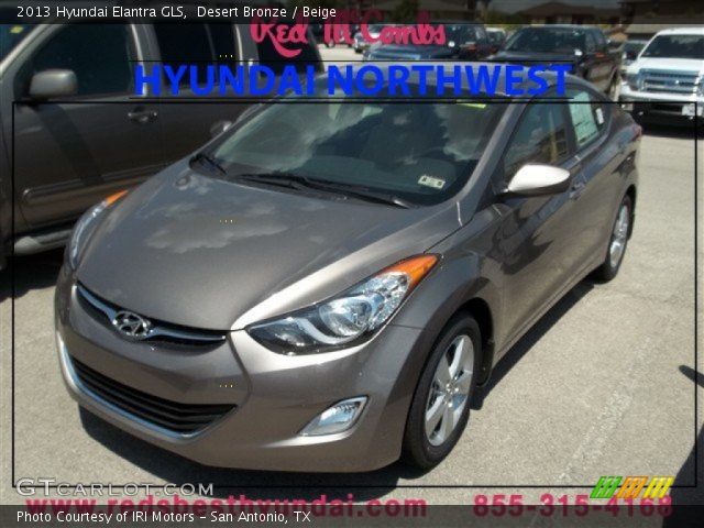 2013 Hyundai Elantra GLS in Desert Bronze