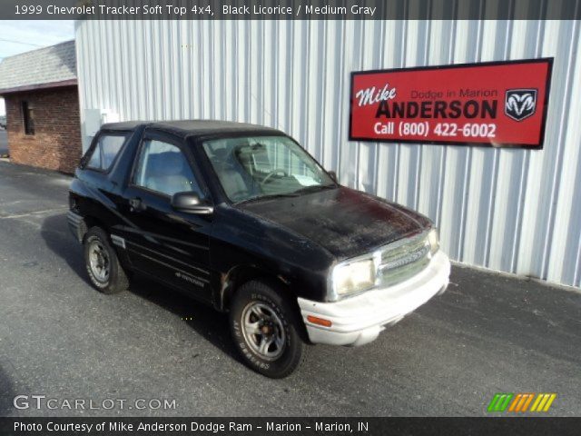 1999 Chevrolet Tracker Soft Top 4x4 in Black Licorice