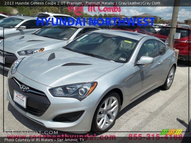 2013 Hyundai Genesis Coupe 2.0T Premium in Platinum Metallic