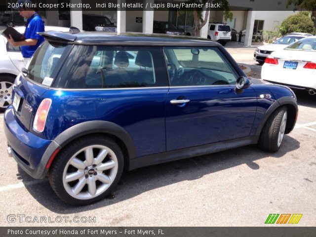 2004 Mini Cooper S Hardtop in Indi Blue Metallic