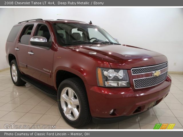 2008 Chevrolet Tahoe LT 4x4 in Deep Ruby Metallic