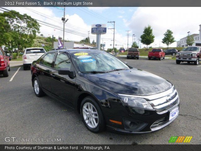 2012 Ford Fusion S in Black