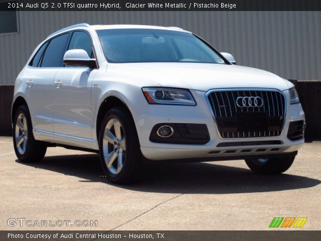 2014 Audi Q5 2.0 TFSI quattro Hybrid in Glacier White Metallic