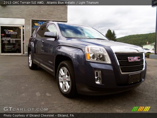 2013 GMC Terrain SLE AWD in Atlantis Blue Metallic