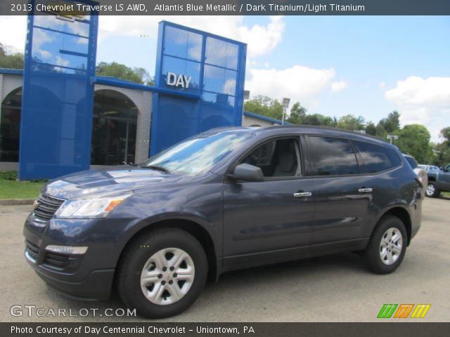 2013 Chevrolet Traverse LS AWD in Atlantis Blue Metallic