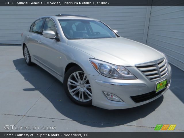 2013 Hyundai Genesis 3.8 Sedan in Platinum Metallic