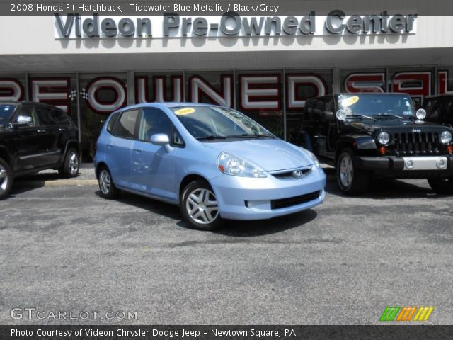 2008 Honda Fit Hatchback in Tidewater Blue Metallic