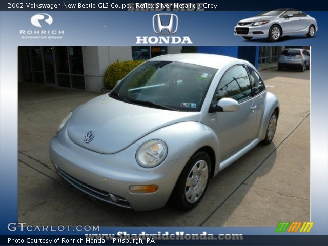 2002 Volkswagen New Beetle GLS Coupe in Reflex Silver Metallic