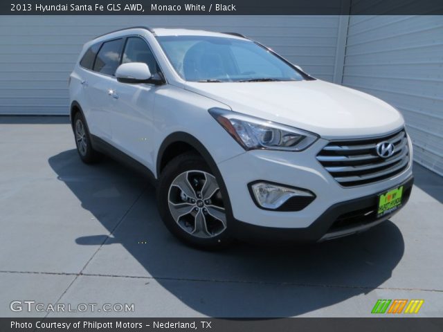 2013 Hyundai Santa Fe GLS AWD in Monaco White