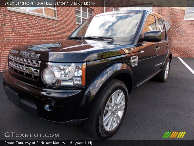2010 Land Rover LR4 HSE in Santorini Black