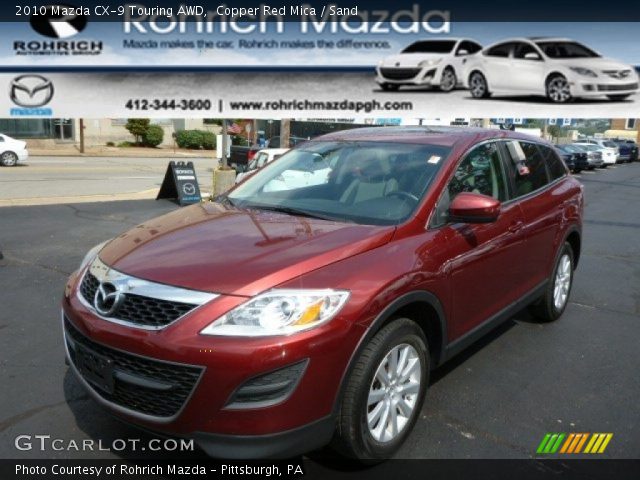 2010 Mazda CX-9 Touring AWD in Copper Red Mica