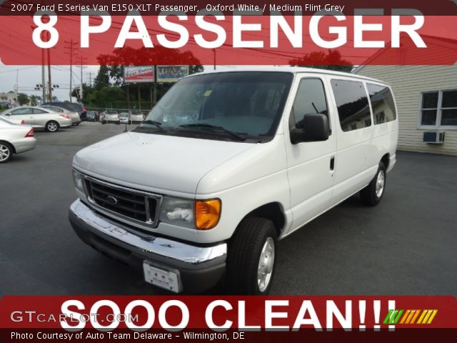 2007 Ford E Series Van E150 XLT Passenger in Oxford White