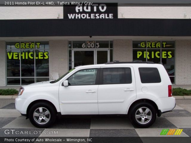 2011 Honda Pilot EX-L 4WD in Taffeta White