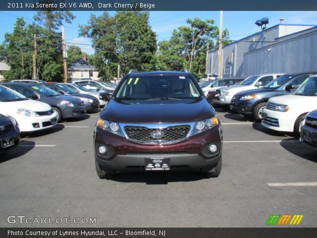 2011 Kia Sorento EX V6 AWD in Dark Cherry