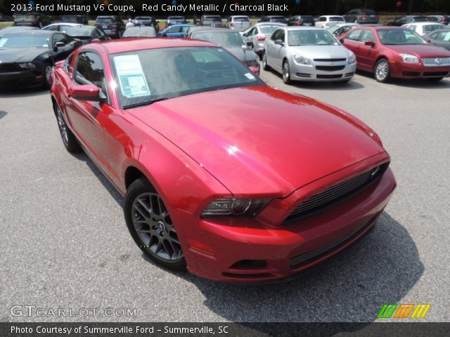 2013 Ford Mustang V6 Coupe in Red Candy Metallic