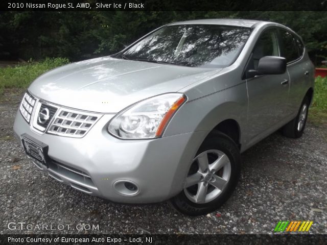 2010 Nissan Rogue SL AWD in Silver Ice