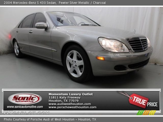 2004 Mercedes-Benz S 430 Sedan in Pewter Silver Metallic