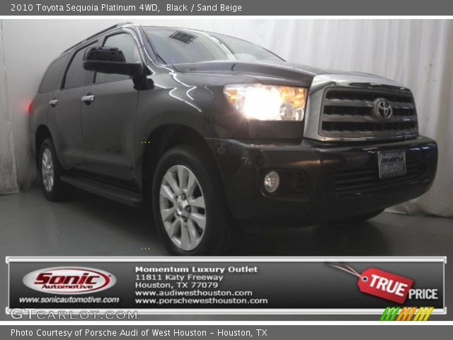 2010 Toyota Sequoia Platinum 4WD in Black