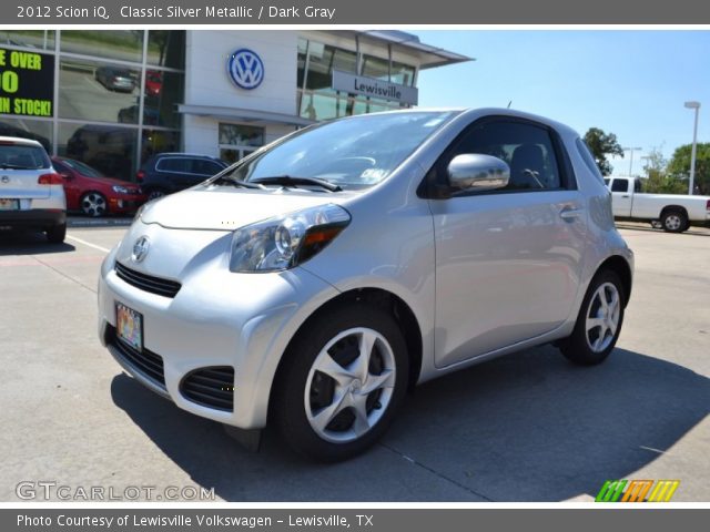 2012 Scion iQ  in Classic Silver Metallic
