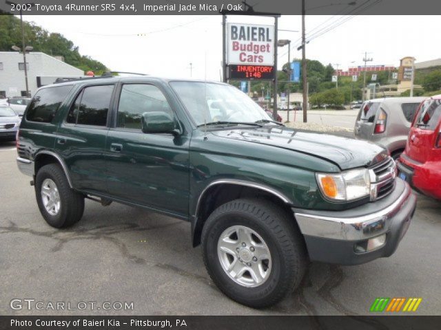 2002 Toyota 4Runner SR5 4x4 in Imperial Jade Mica