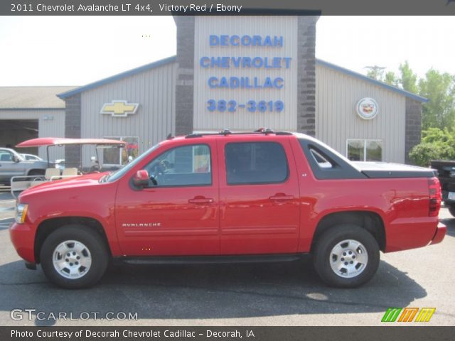 2011 Chevrolet Avalanche LT 4x4 in Victory Red