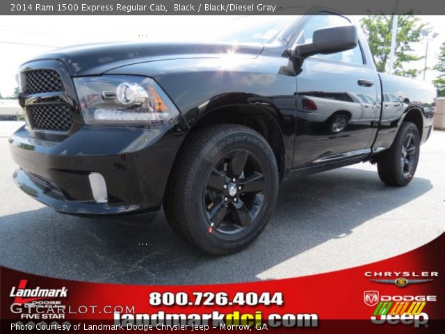 2014 Ram 1500 Express Regular Cab in Black