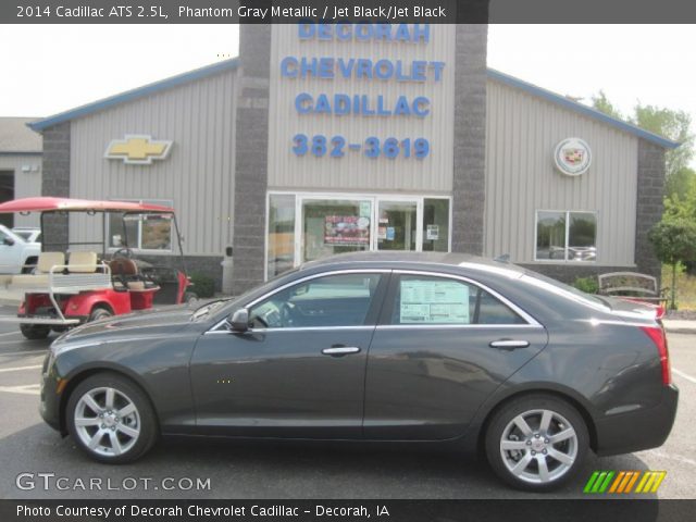 2014 Cadillac ATS 2.5L in Phantom Gray Metallic