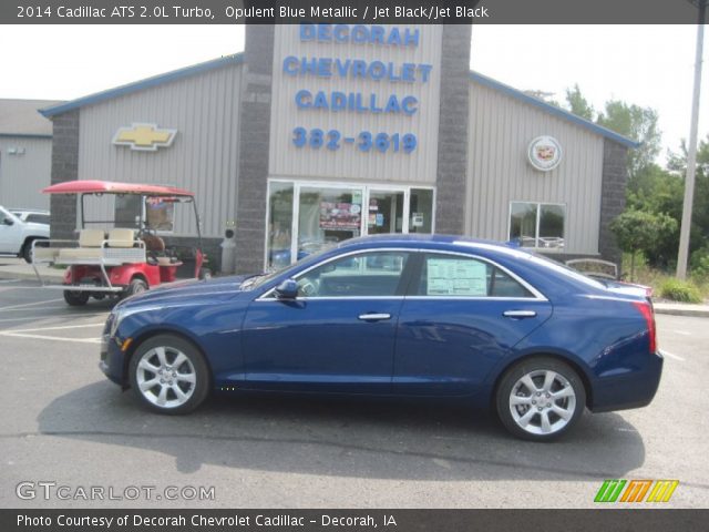 2014 Cadillac ATS 2.0L Turbo in Opulent Blue Metallic