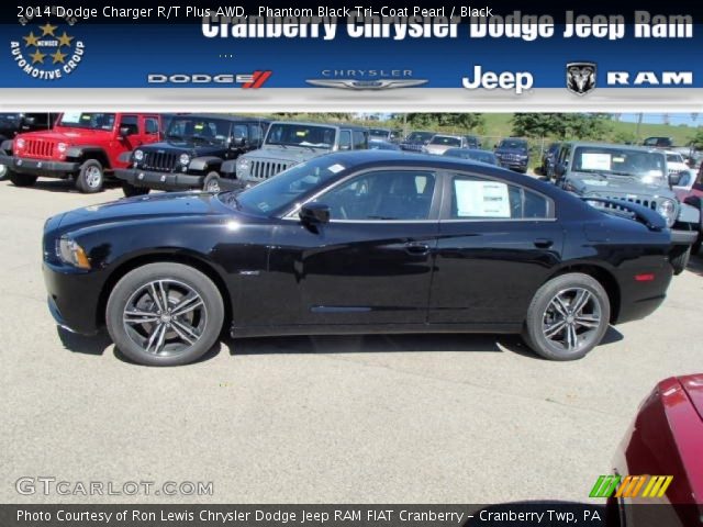 2014 Dodge Charger R/T Plus AWD in Phantom Black Tri-Coat Pearl