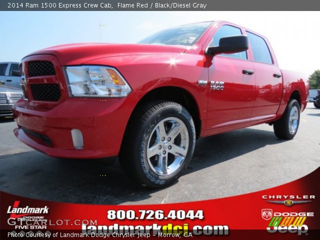 2014 Ram 1500 Express Crew Cab in Flame Red