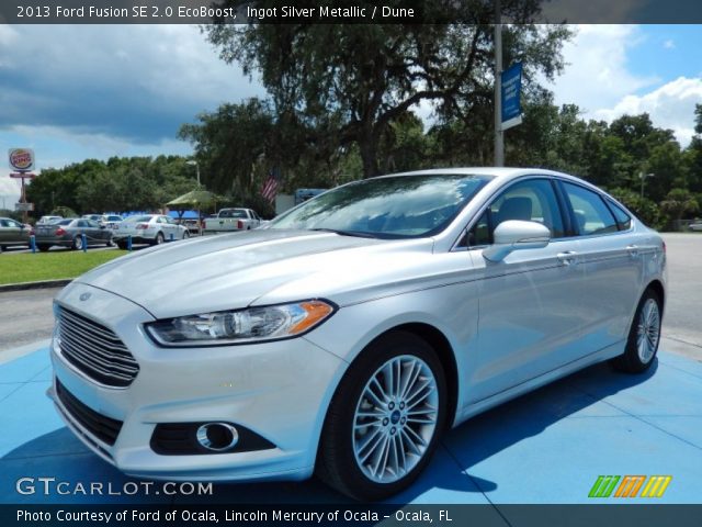 2013 Ford Fusion SE 2.0 EcoBoost in Ingot Silver Metallic