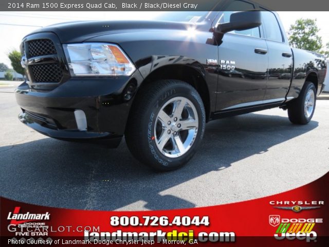 2014 Ram 1500 Express Quad Cab in Black