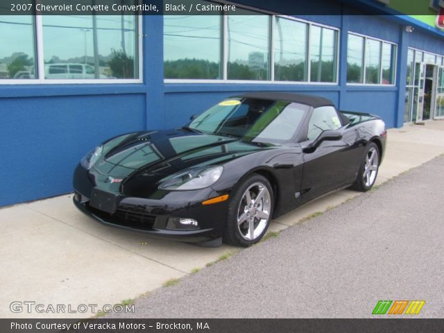 2007 Chevrolet Corvette Convertible in Black