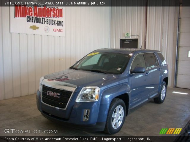 2011 GMC Terrain SLE AWD in Steel Blue Metallic