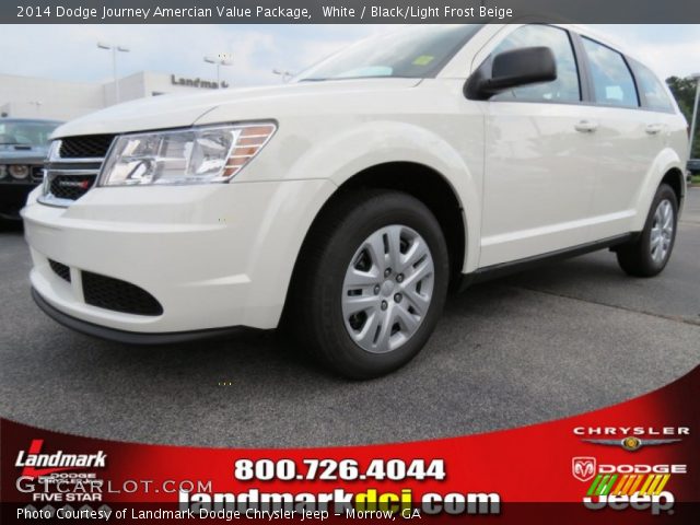 2014 Dodge Journey Amercian Value Package in White