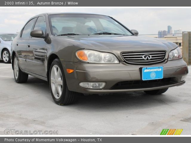 2003 Infiniti I 35 in Autumn Bronze