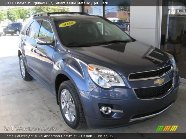 2014 Chevrolet Equinox LTZ in Atlantis Blue Metallic