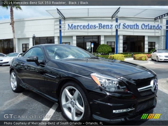 2014 Mercedes-Benz SLK 350 Roadster in Black