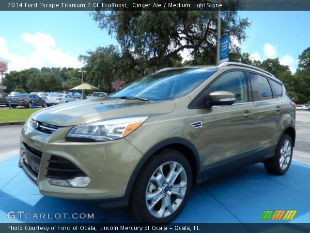 2014 Ford Escape Titanium 2.0L EcoBoost in Ginger Ale