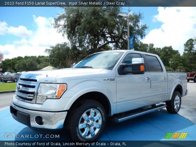 2013 Ford F150 Lariat SuperCrew in Ingot Silver Metallic