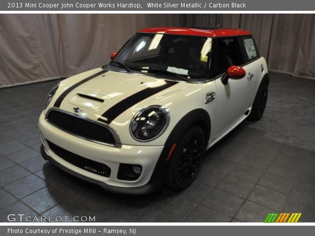 2013 Mini Cooper John Cooper Works Hardtop in White Silver Metallic