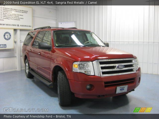 2009 Ford Expedition EL XLT 4x4 in Sangria Red Metallic