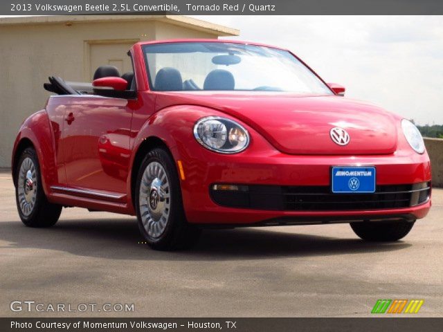 2013 Volkswagen Beetle 2.5L Convertible in Tornado Red