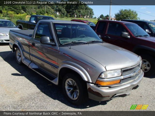 1998 Chevrolet S10 LS Regular Cab in Pewter Metallic