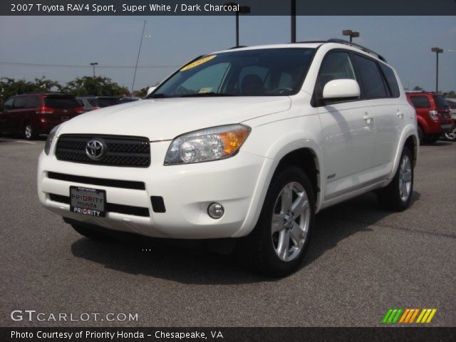 2007 Toyota RAV4 Sport in Super White