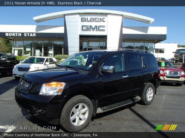 2011 Nissan Armada SV 4WD in Espresso Black