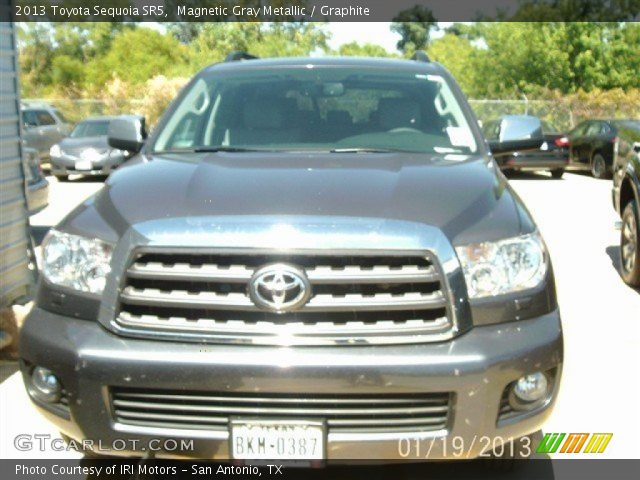 2013 Toyota Sequoia SR5 in Magnetic Gray Metallic