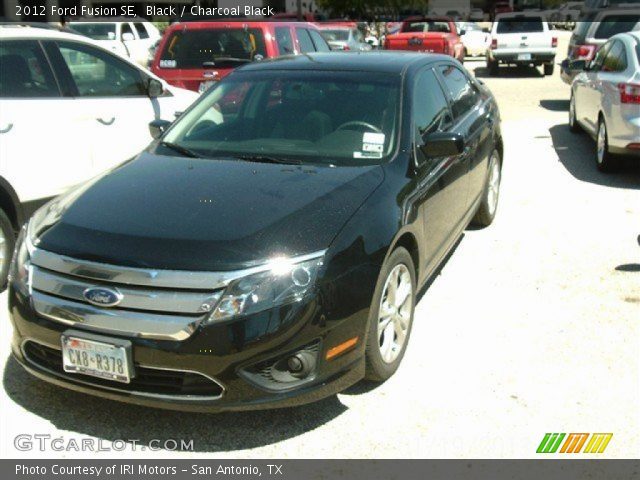2012 Ford Fusion SE in Black
