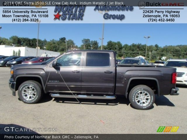 2014 GMC Sierra 1500 SLE Crew Cab 4x4 in Iridium Metallic