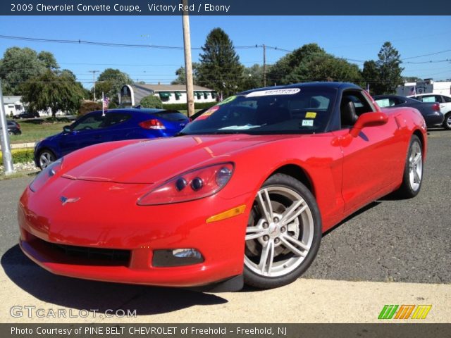 2009 Chevrolet Corvette Coupe in Victory Red